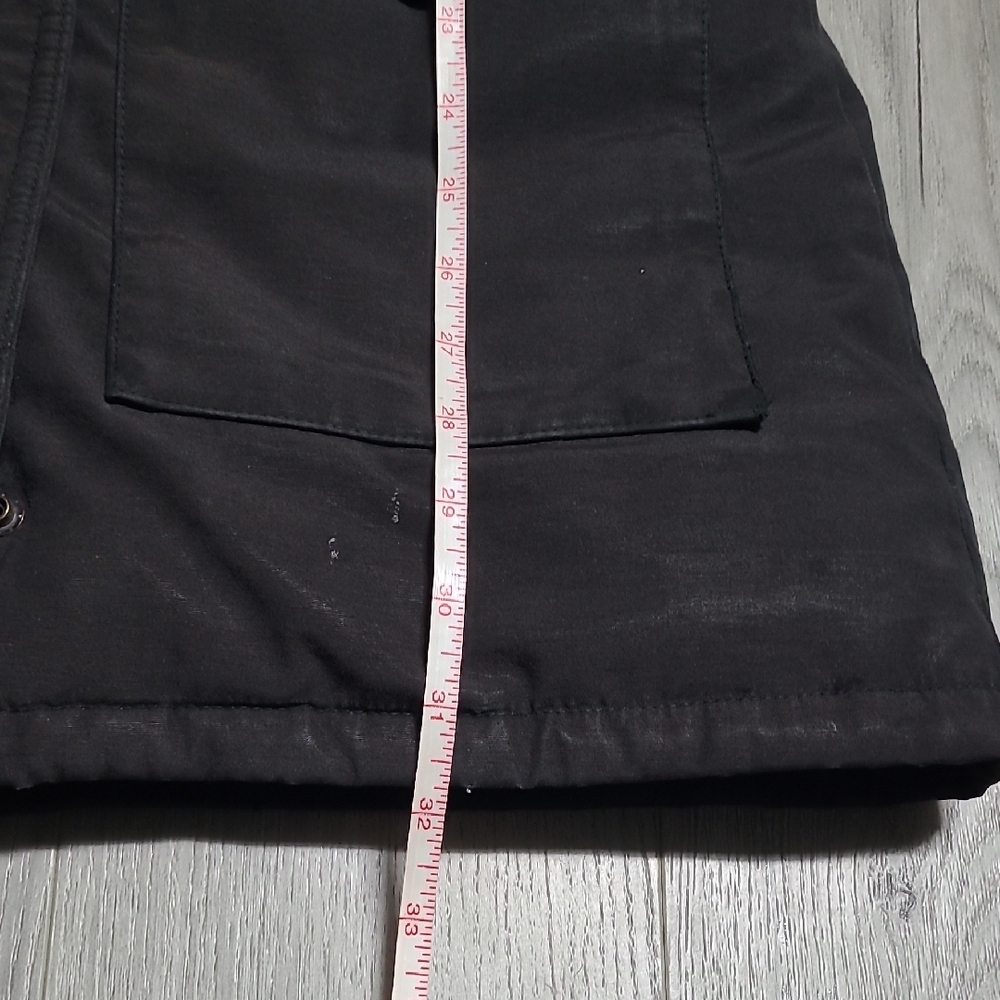 Canada Goose Black Parka with Fur Trim - Picture 7 of 16